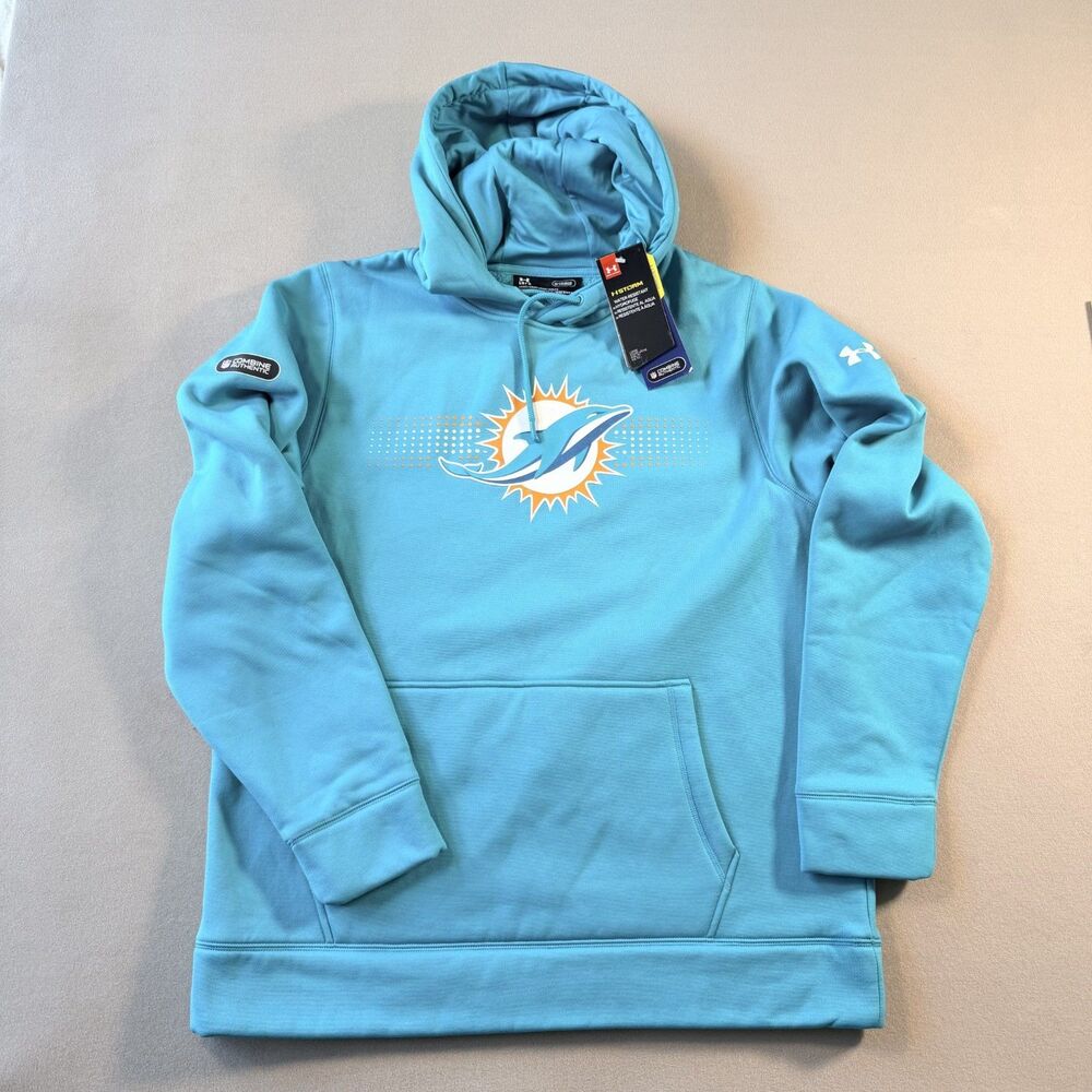 NWT Miami Dolphins Water Resisitant Cold Gear Sz. Large Under Armor
